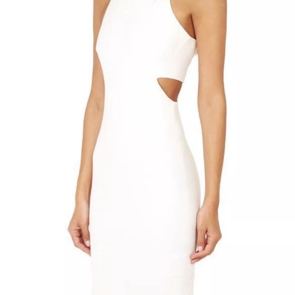 Elizabeth and James Woman’s White Cutout Dress Size 2 - Picture 2 of 7